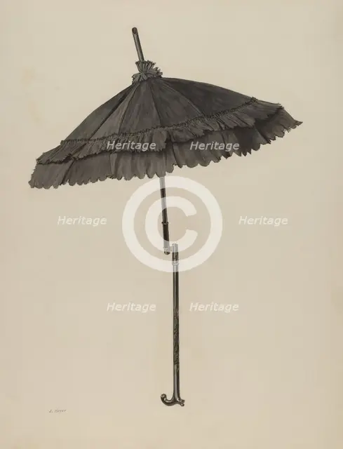 Sunshade, 1935/1942. Creator: Lee Hager.
