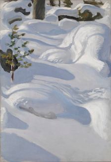 Sunshine on Snow, 1906. Creator: Akseli Gallen-Kallela