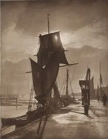Sunshine & Shower, between 1889 and 1891. Creator: Frank Meadow Sutcliffe