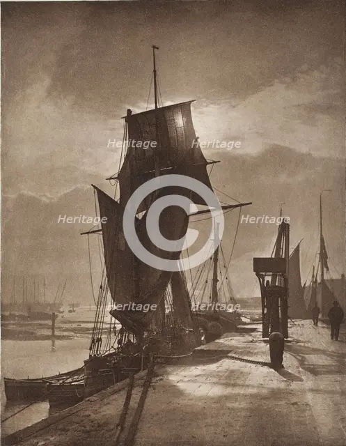 Sunshine & Shower, between 1889 and 1891. Creator: Frank Meadow Sutcliffe.