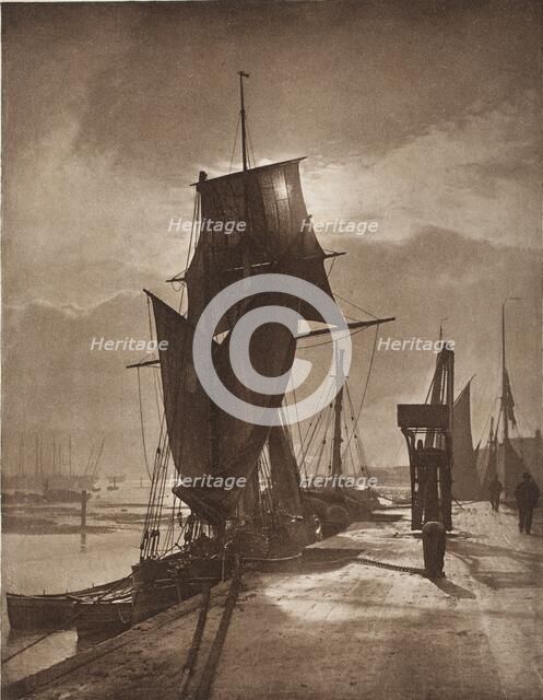 Sunshine & Shower, between 1889 and 1891. Creator: Frank Meadow Sutcliffe.