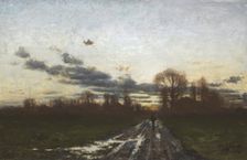 Sunrise, 1886. Creator: Theodore Clement Steele