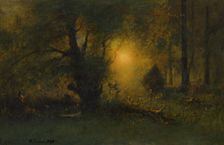 Sunrise In The Woods, 1887. Creator: George Inness