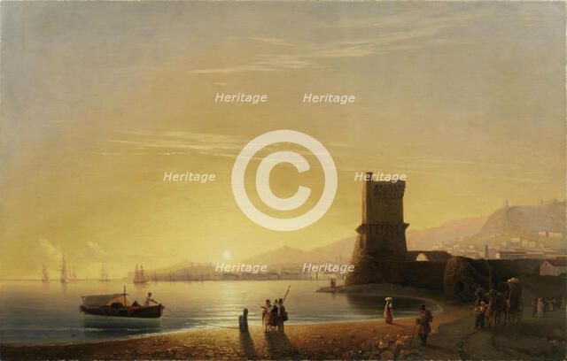 Sunrise in Feodosia, .