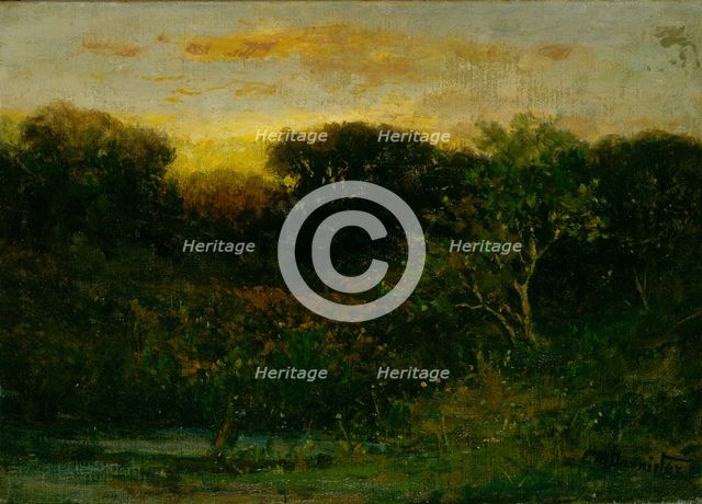 Sunrise, n.d. Creator: Edward Mitchell Bannister.