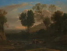 Sunrise, possibly 1646-47. Creator: Claude Lorrain