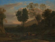 Sunrise, possibly 1646-47. Creator: Claude Lorrain