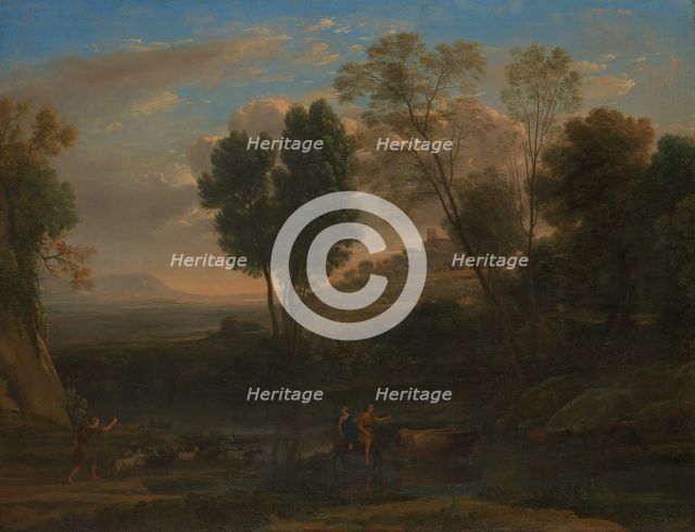 Sunrise, possibly 1646-47. Creator: Claude Lorrain.