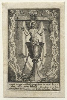 Super omnia reddidit, amabilem.... Creator: Hieronymus Wierix (Flemish, 1553-1619)