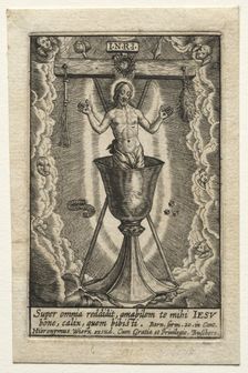 Super omnia reddidit, amabilem.... Creator: Hieronymus Wierix (Flemish, 1553-1619)