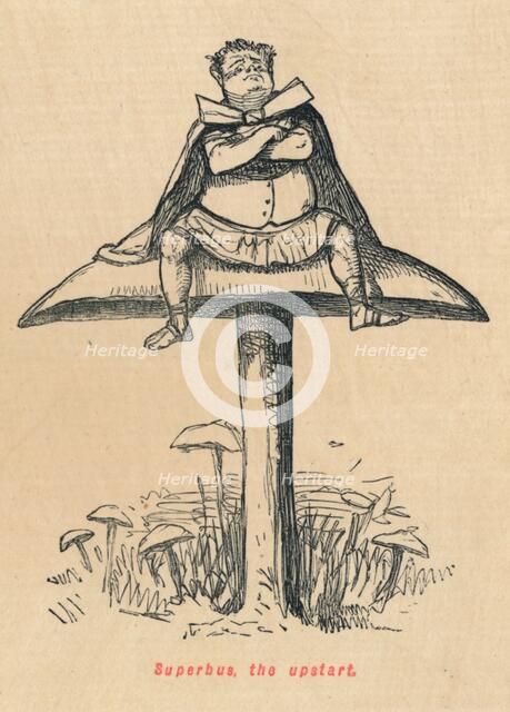 'Superbus, the upstart', 1852. Artist: John Leech.