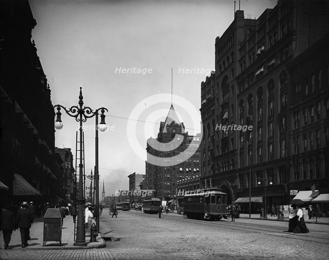 Superior Street, Cleveland, O[hio], c1905. Creator: Unknown.