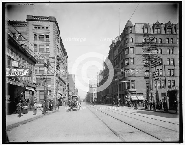 Superior Street, Duluth, Minn., c1902. Creator: William H. Jackson.
