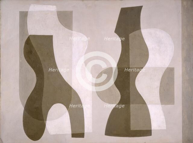 Superimposed Forms, 1938. Creator: Jessica Dismorr.