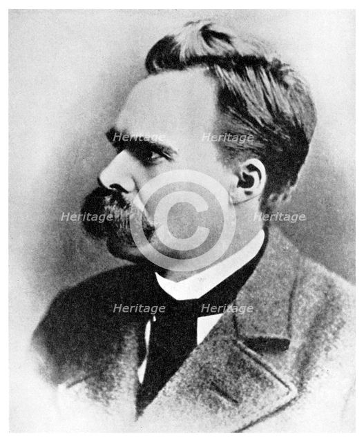 'Superman': Friedrich Nietzsche, German philosopher, 19th century (1956). Artist: Unknown