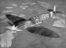 Supermarine Spitfire Mk Vb, 1941. Artist: Chas Brown