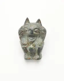 Support in the form of a bear, Han dynasty, 206 BCE-220 CE. Creator: Unknown