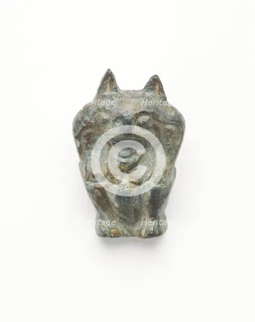 Support in the form of a bear, Han dynasty, 206 BCE-220 CE. Creator: Unknown.