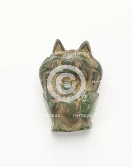 Support in the form of a bear, Han dynasty, 206 BCE-220 CE. Creator: Unknown.