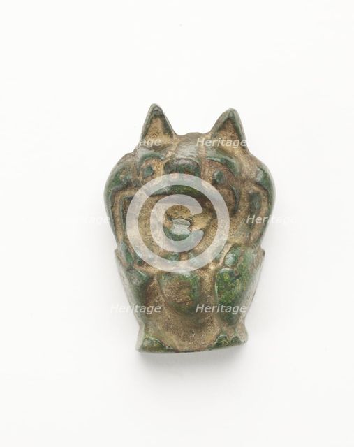 Support in the form of a bear, Han dynasty, 206 BCE-220 CE. Creator: Unknown.