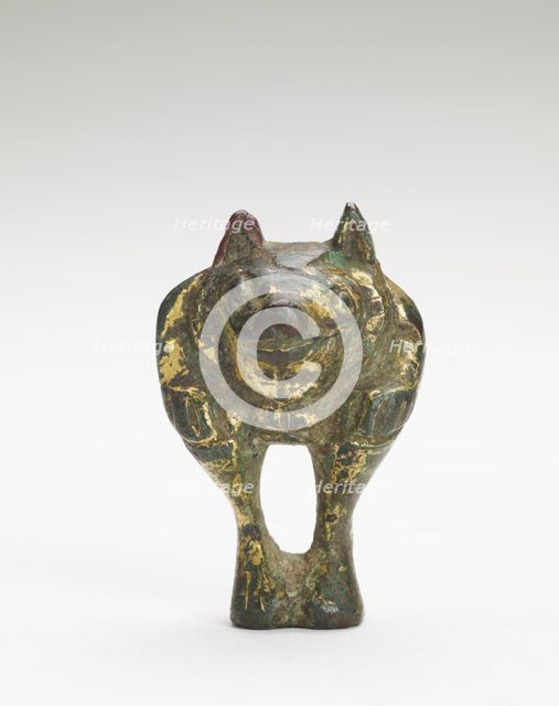 Support in the form of a bear, Han dynasty, 206 BCE-220 CE. Creator: Unknown.