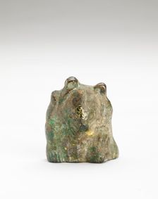 Support in the form of a bear, Han dynasty, 206 BCE-220 CE. Creator: Unknown