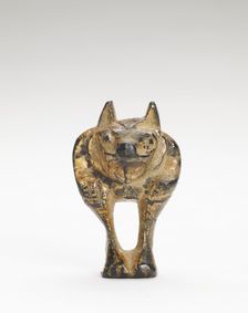 Support in the form of a bear, Han dynasty, 206 BCE-220 CE. Creator: Unknown