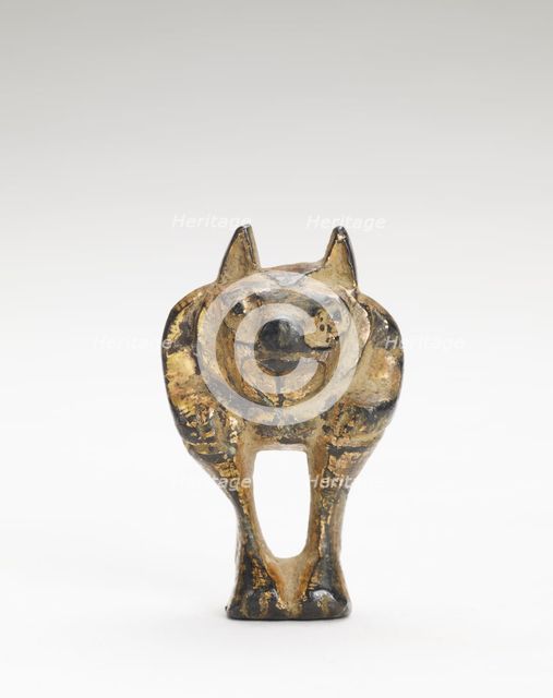 Support in the form of a bear, Han dynasty, 206 BCE-220 CE. Creator: Unknown.