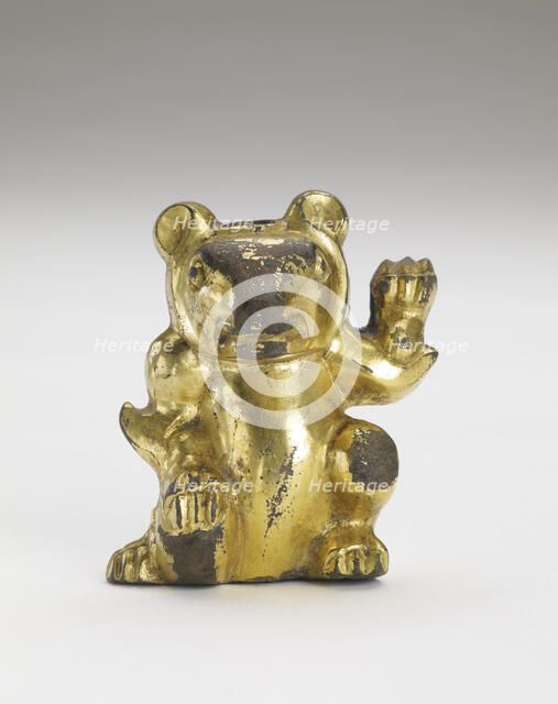 Support in the form of a bear, Han dynasty, 206 BCE-220 CE. Creator: Unknown.