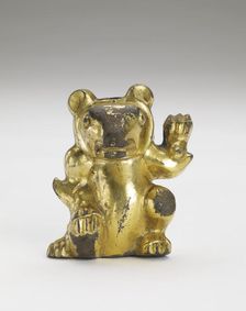 Support in the form of a bear, Han dynasty, 206 BCE-220 CE. Creator: Unknown