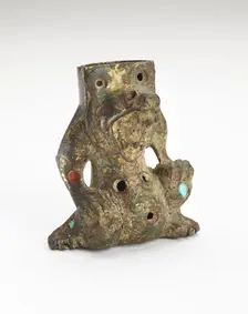 Support in the form of a bear, Han dynasty, 206 BCE-220 CE possibly 1st century CE. Creator: Unknown
