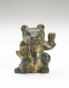 Support in the form of bear, Possibly Han dynasty, 206 BCE-220 CE. Creator: Unknown