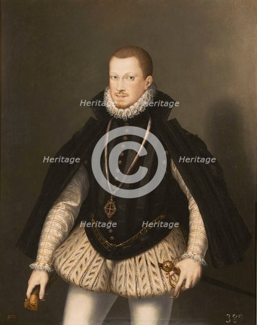 Supposed Portrait of King Sebastian I of Portugal, c1574-c1578. Creator: Alonso Sanchez Coello.