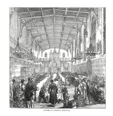 Supper at Christ's Hospital, 1878