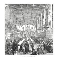Supper at Christ's Hospital, 1878