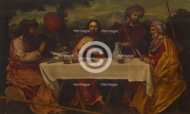 Supper at Emmaus, 1530-1540. Creator: Unknown.