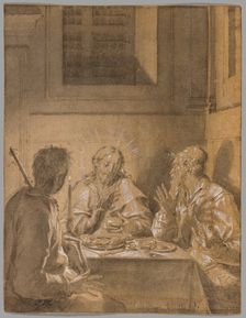 Supper at Emmaus, 1590/95. Creator: Peter Candid