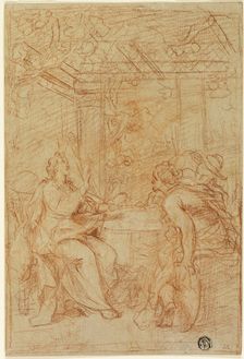 Supper at Emmaus, n.d. Creator: Nicolas Bertin
