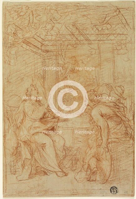 Supper at Emmaus, n.d. Creator: Nicolas Bertin.