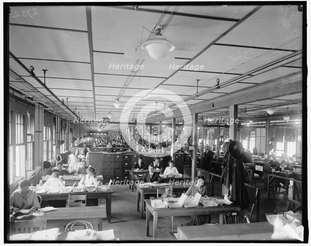 Supply Personnel, between 1910 and 1920. Creator: Harris & Ewing.