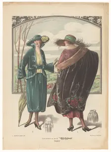 Supplement au No. The "La Mode National" Paris, Nos. 3 and 4, c.1908-c.1910. Creator: Anon