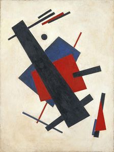 Suprematism, 1920-1921. Creator: Nikolay Suetin