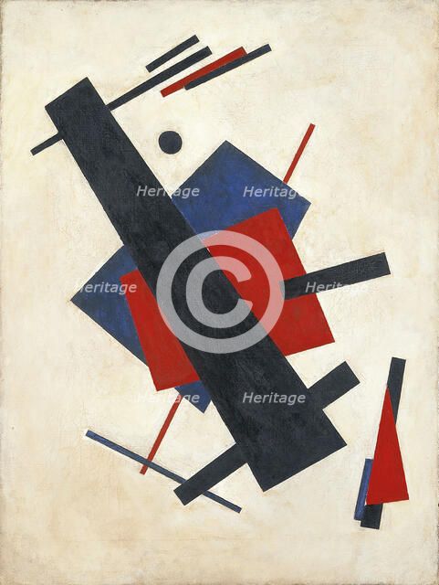 Suprematism, 1920-1921. Creator: Nikolay Suetin.