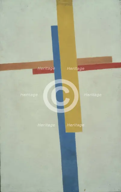 Suprematism. Artist: Malevich, Kasimir Severinovich (1878-1935)