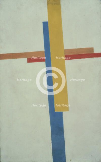 Suprematism. Artist: Malevich, Kasimir Severinovich (1878-1935)