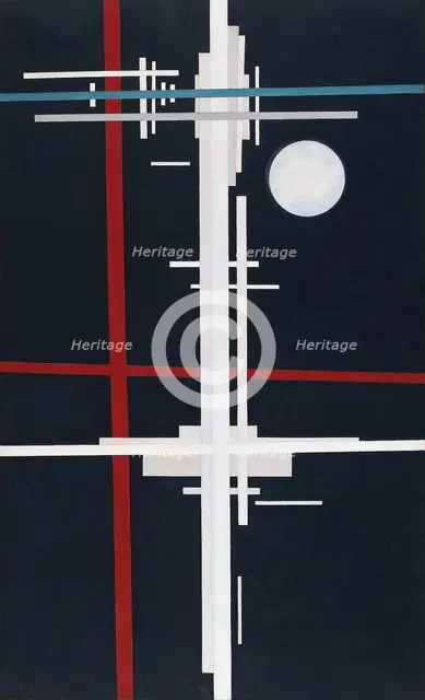 Suprematist Composition, 1923. Artist: Chashnik, Ilya Grigoryevich (1902-1929)