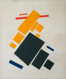 Suprematist Composition: Airplane Flying, 1915