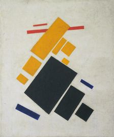 Suprematist Composition: Airplane Flying, 1915
