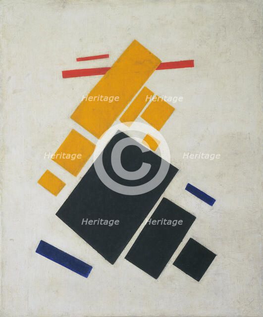 Suprematist Composition: Airplane Flying, 1915.