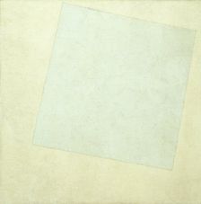 Suprematist Composition. White on White, 1918. Artist: Malevich, Kasimir Severinovich (1878-1935)
